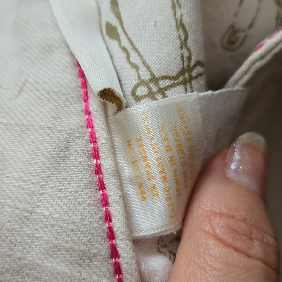 Kate Spade Broome Street Jeans Cream Size 28 - Picture 10 of 13